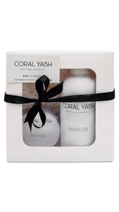 מארז מתנה של קרם גוף וקרם רגליים טיפולי - Coral Yaish Boutique Cosmetics